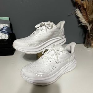 White Hoka size 8.5 women